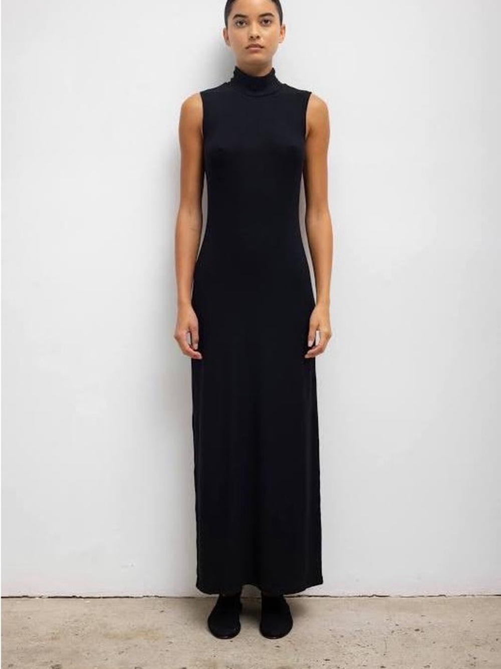 LESET Women’s Lauren Sleeveless Turtleneck Dress